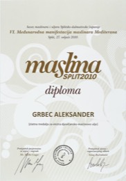 Zlata medalja Split 2010